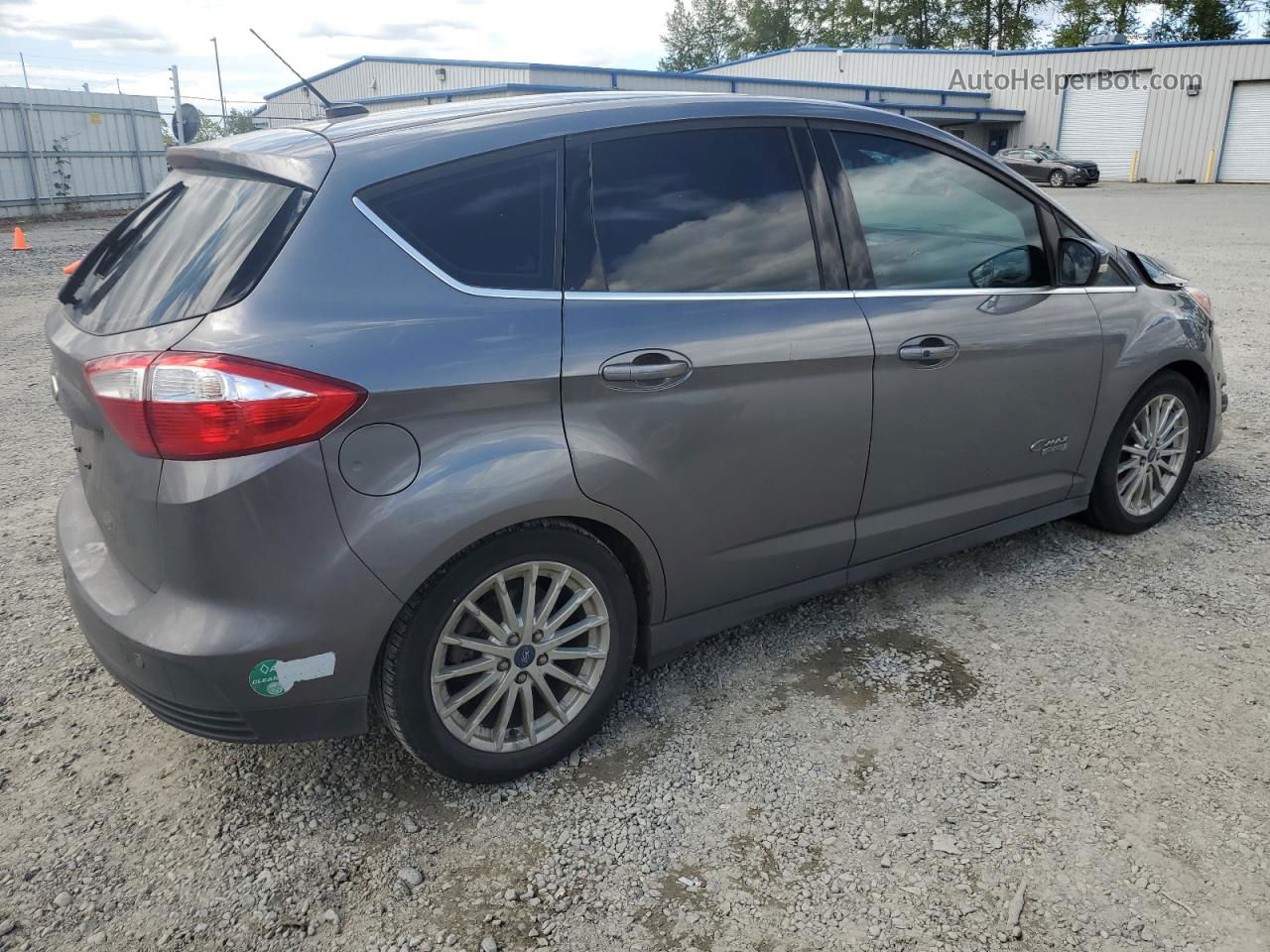 2014 Ford C-max Premium Серый vin: 1FADP5CU3EL510721