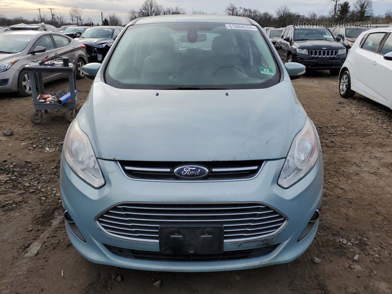 2014 Ford C-max Premium Blue vin: 1FADP5CU3EL510878