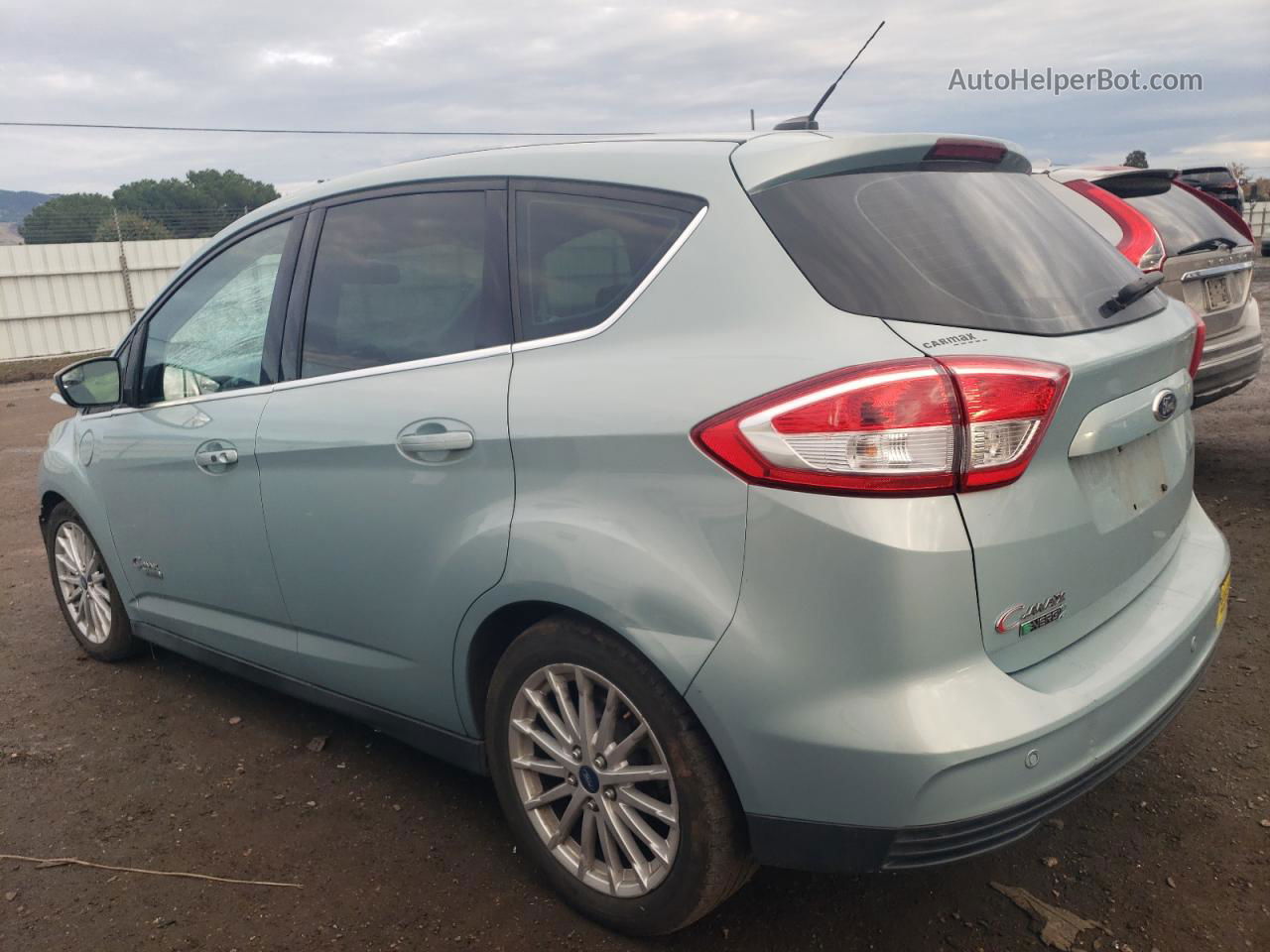 2013 Ford C-max Premium Turquoise vin: 1FADP5CU4DL516848