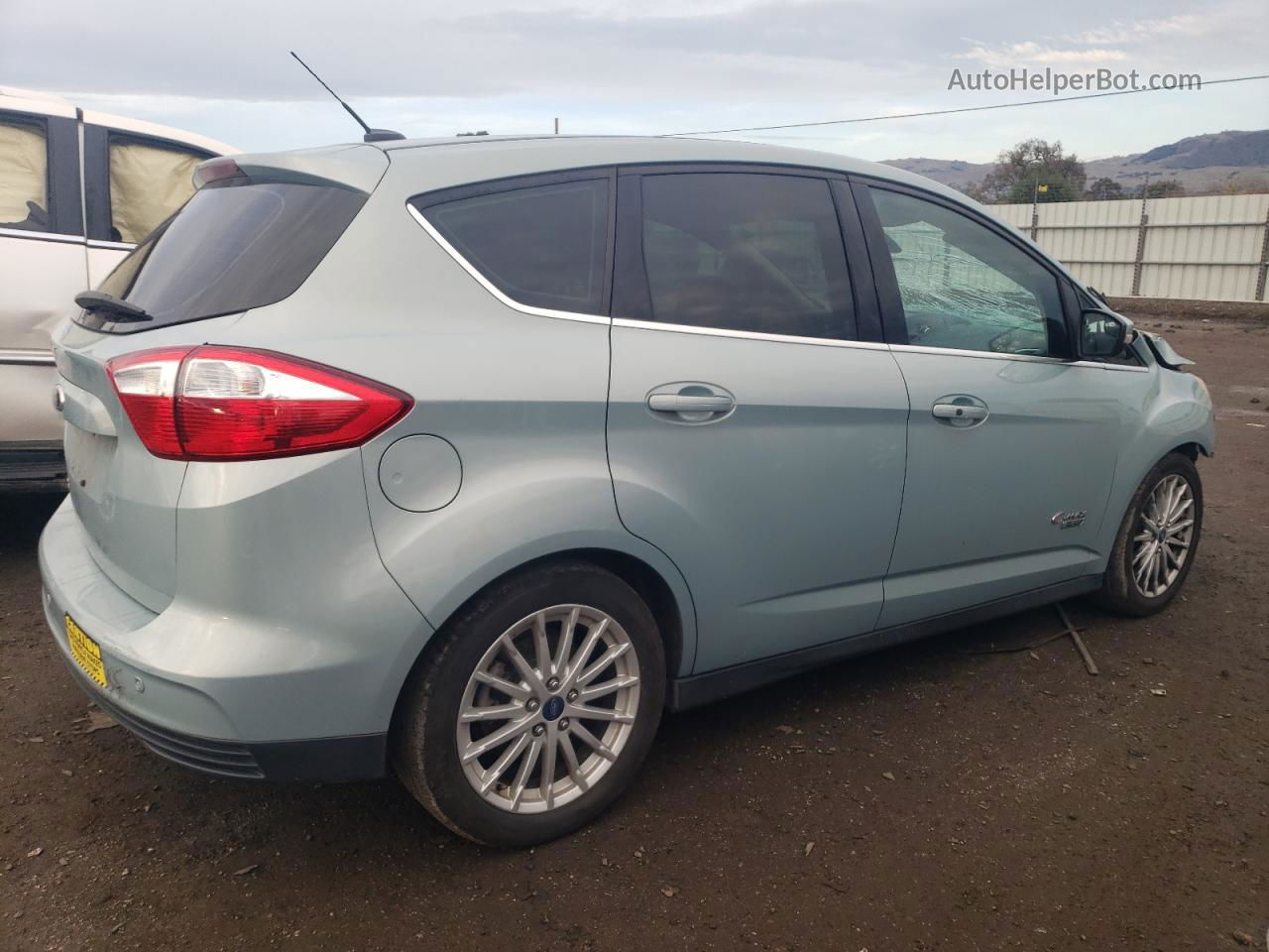 2013 Ford C-max Premium Turquoise vin: 1FADP5CU4DL516848