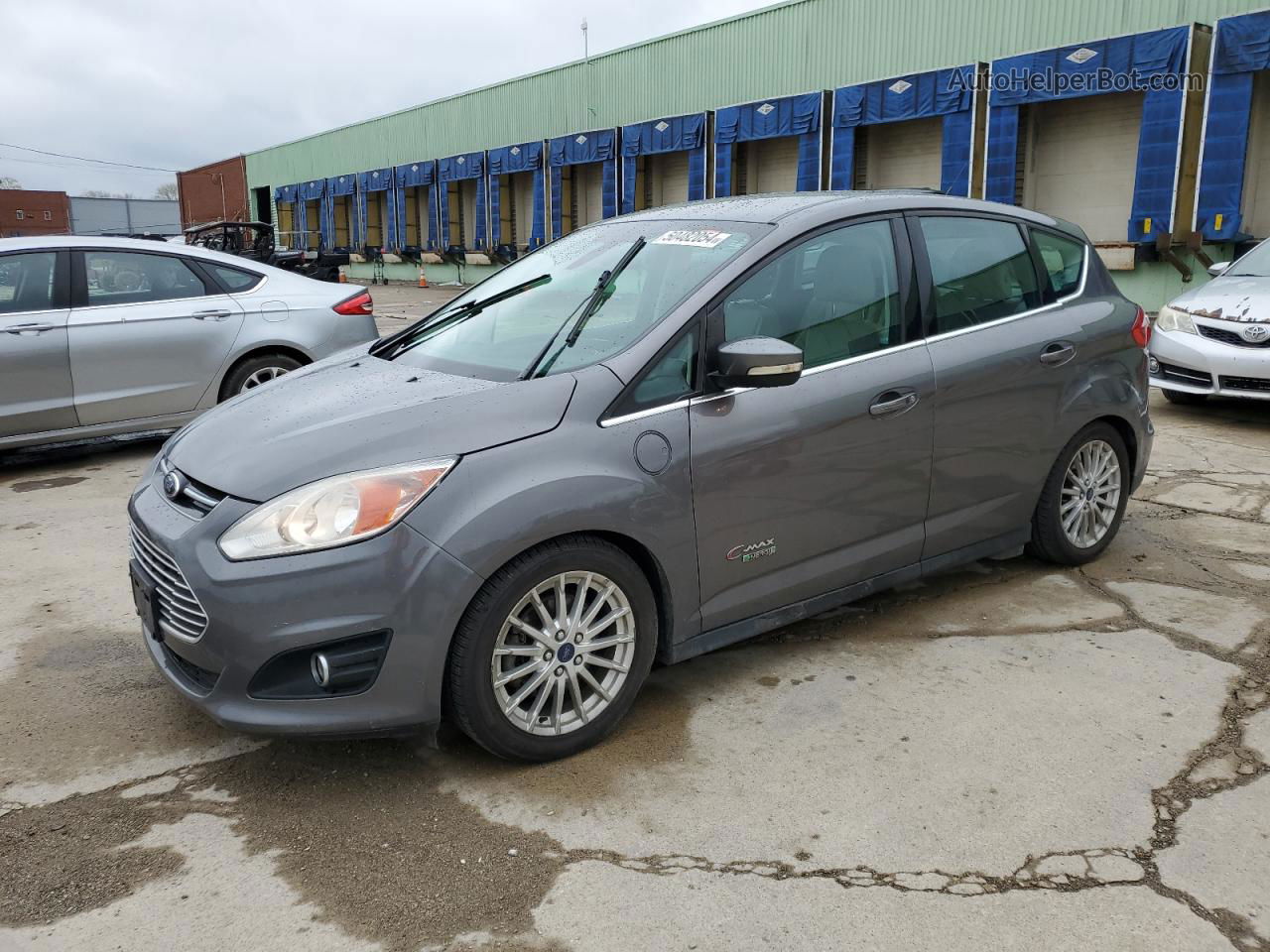 2014 Ford C-max Premium Charcoal vin: 1FADP5CU4EL501879