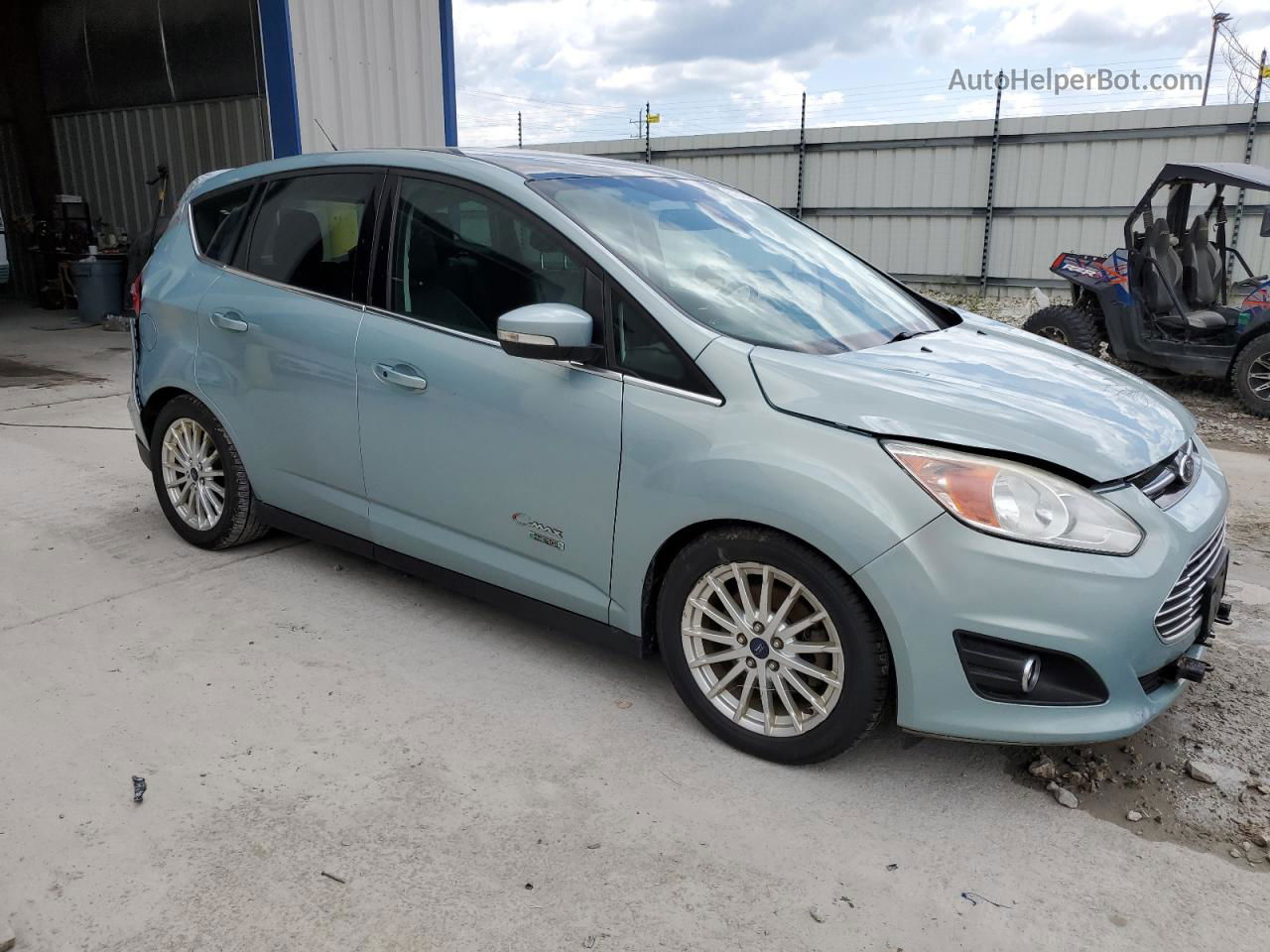 2014 Ford C-max Premium Green vin: 1FADP5CU4EL506788