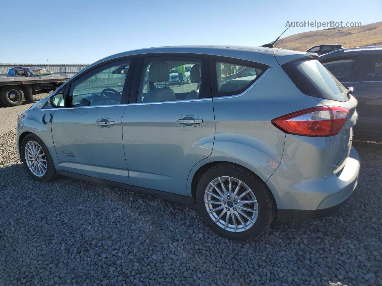 2013 Ford C-max Premium Blue vin: 1FADP5CU5DL523260