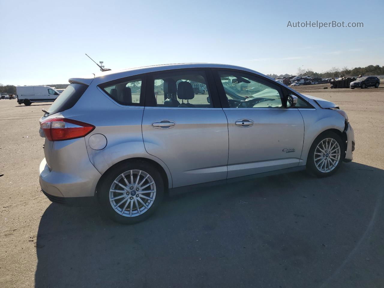 2013 Ford C-max Premium Silver vin: 1FADP5CU5DL524134