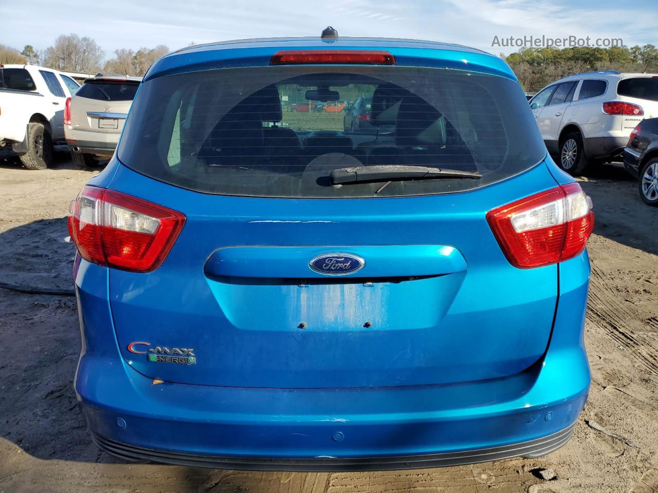 2013 Ford C-max Premium Blue vin: 1FADP5CU5DL539734