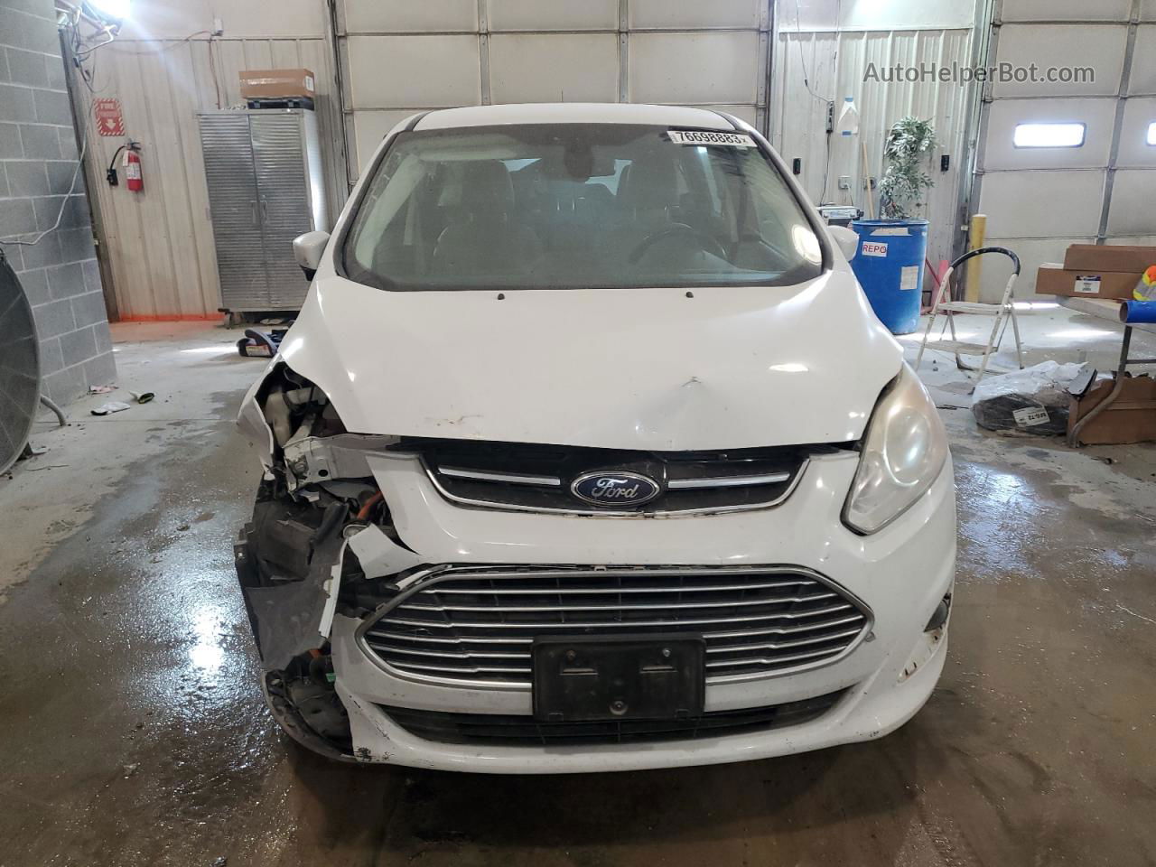 2014 Ford C-max Premium Белый vin: 1FADP5CU5EL518240