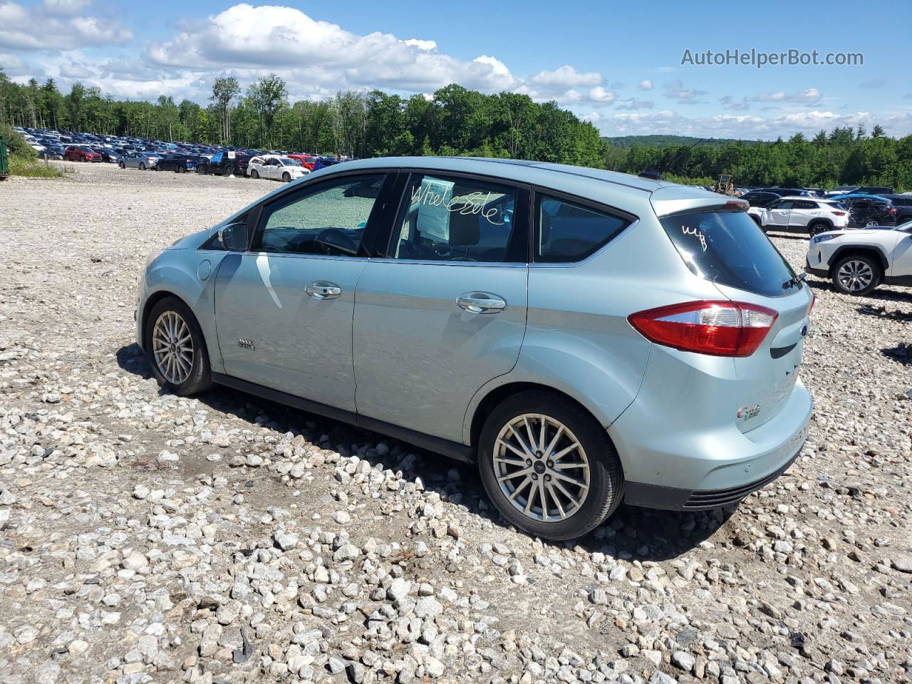 2013 Ford C-max Premium Blue vin: 1FADP5CU6DL534302