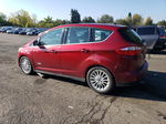 2013 Ford C-max Premium Red vin: 1FADP5CU6DL543940