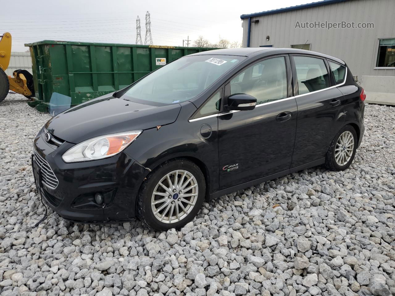 2013 Ford C-max Premium Черный vin: 1FADP5CU6DL557675