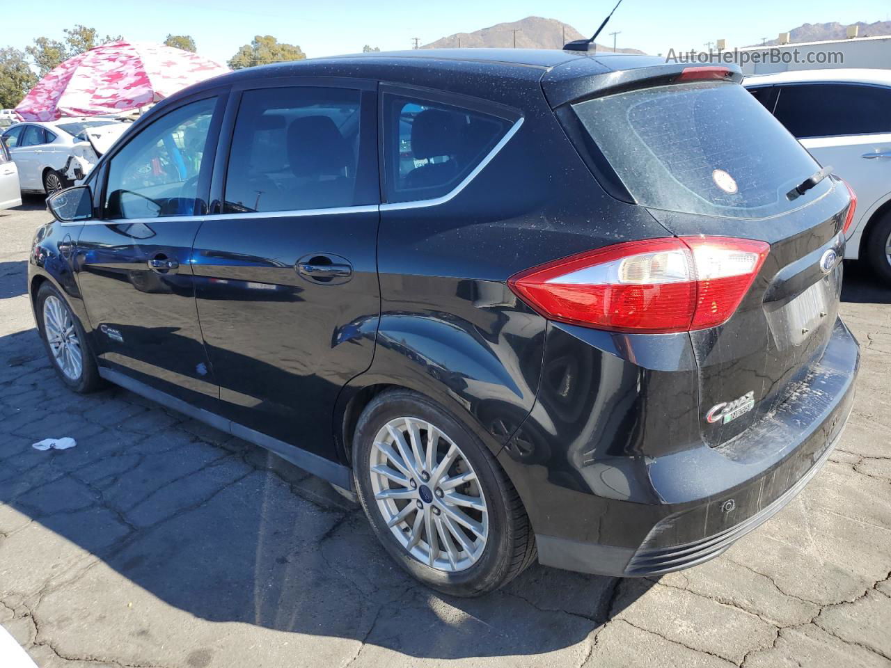 2014 Ford C-max Premium Черный vin: 1FADP5CU6EL502404