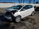 2014 Ford C-max Premium White vin: 1FADP5CU6EL508333