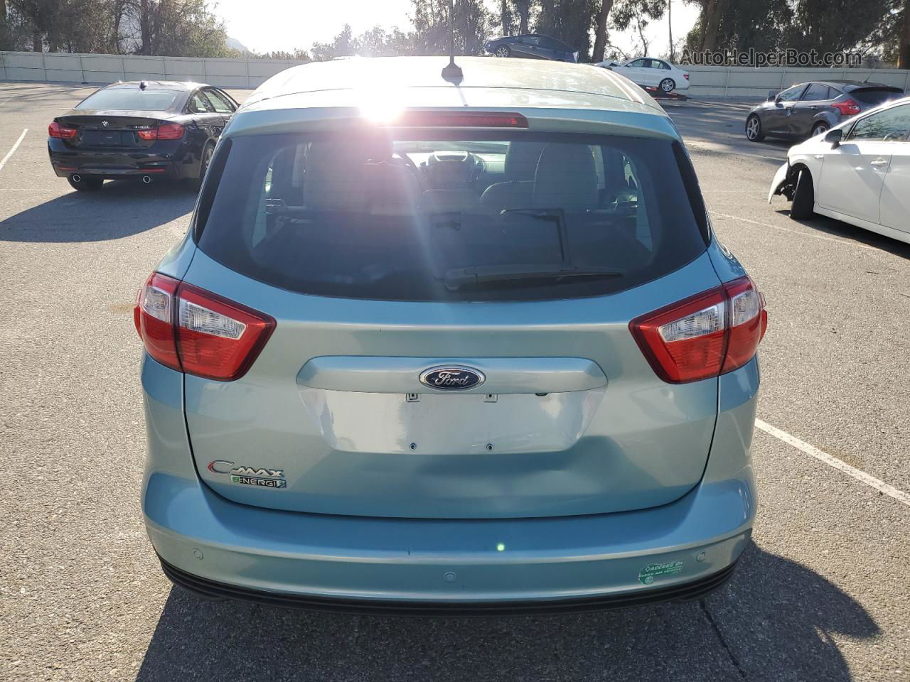 2014 Ford C-max Premium Turquoise vin: 1FADP5CU6EL508445