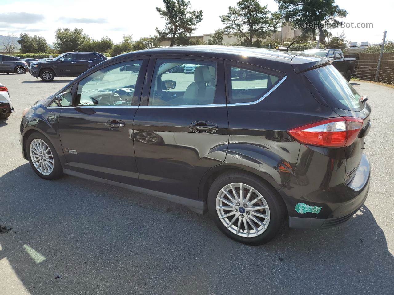 2014 Ford C-max Premium Черный vin: 1FADP5CU6EL512351