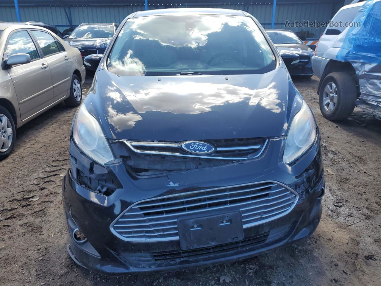 2014 Ford C-max Premium Black vin: 1FADP5CU6EL519073