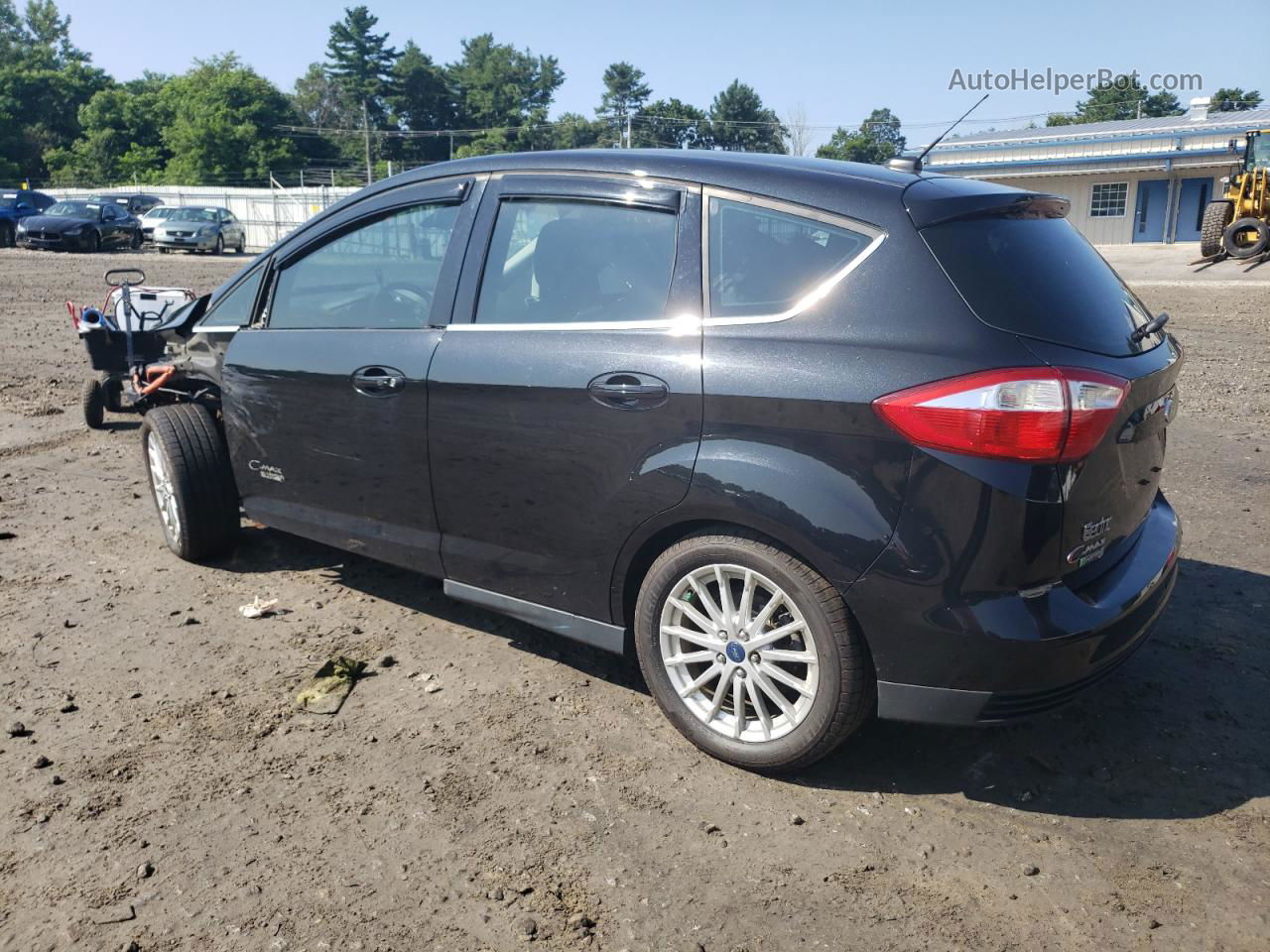 2013 Ford C-max Premium Black vin: 1FADP5CU7DL509845