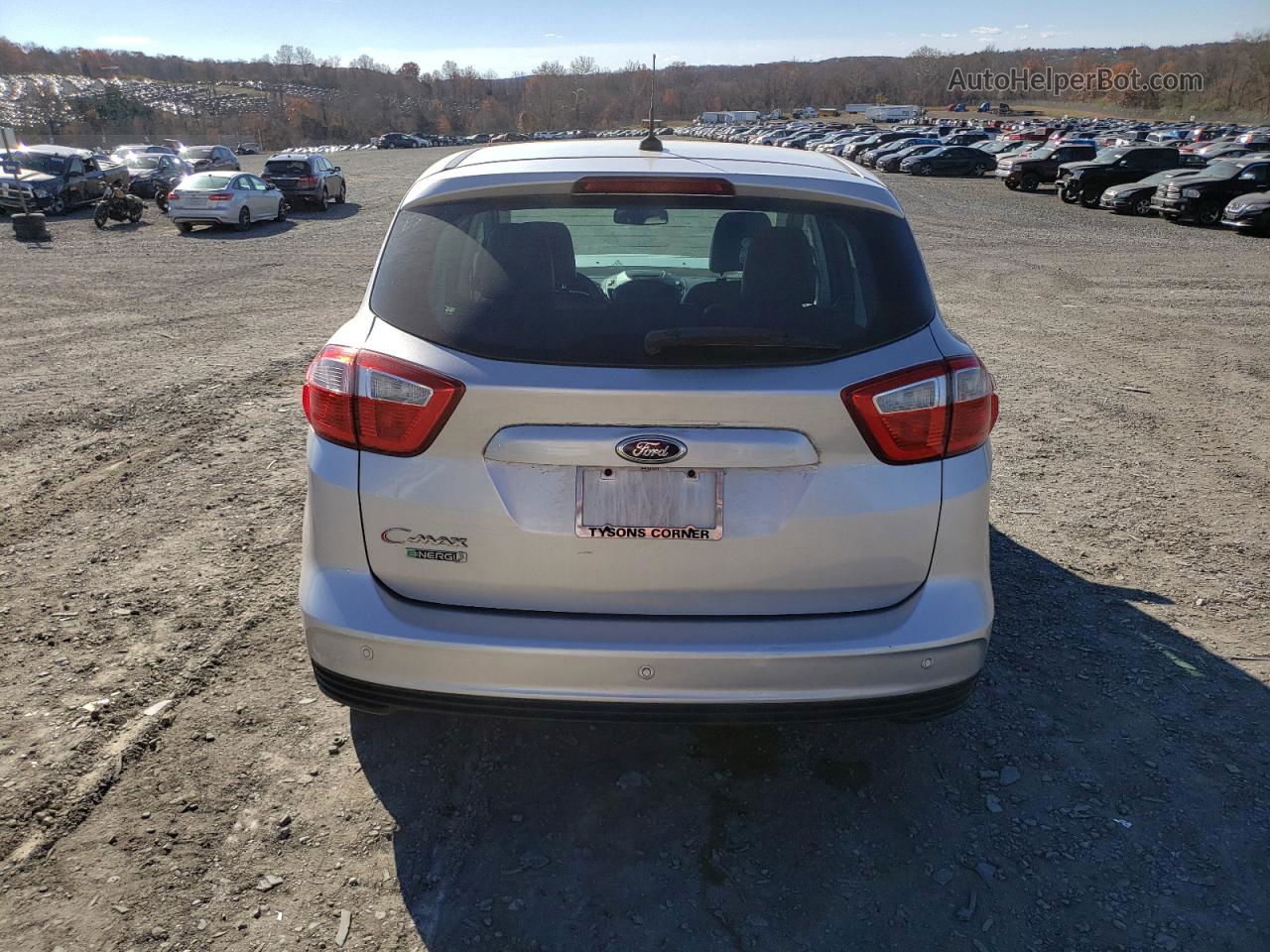 2013 Ford C-max Premium Silver vin: 1FADP5CU7DL530405