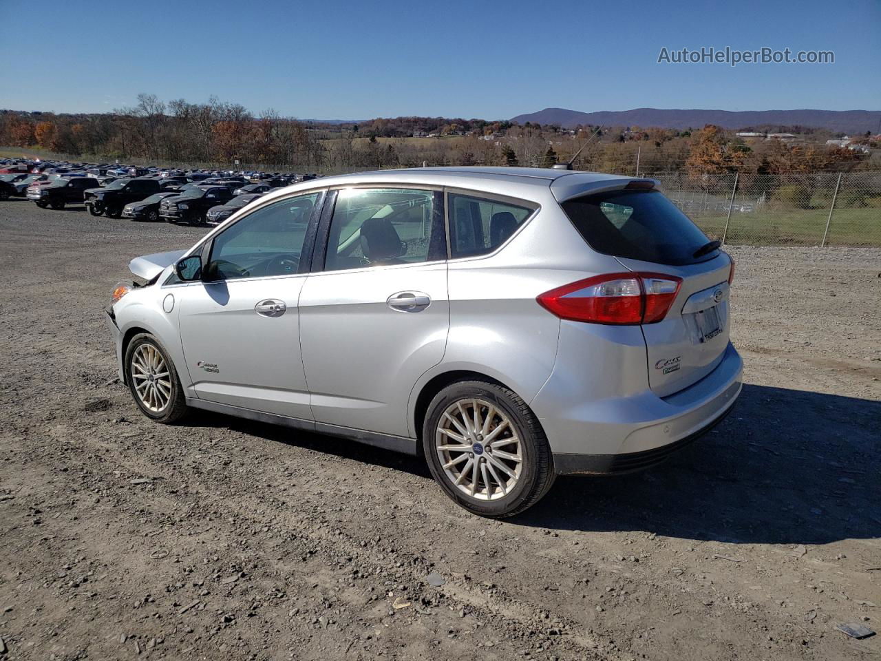 2013 Ford C-max Premium Silver vin: 1FADP5CU7DL530405