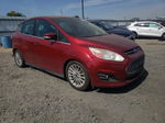 2013 Ford C-max Premium Red vin: 1FADP5CU7DL542179