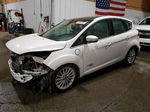 2013 Ford C-max Premium White vin: 1FADP5CU7DL554011