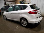 2013 Ford C-max Premium White vin: 1FADP5CU7DL554011