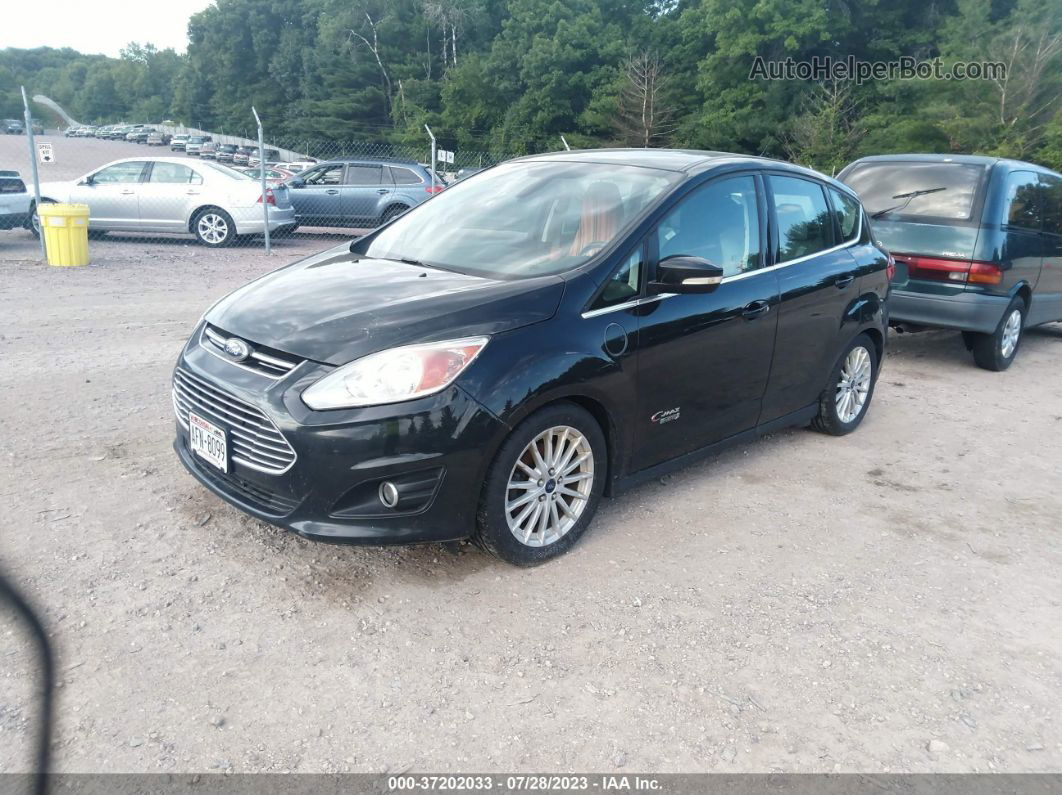 2014 Ford C-max Energi Sel Черный vin: 1FADP5CU7EL515100