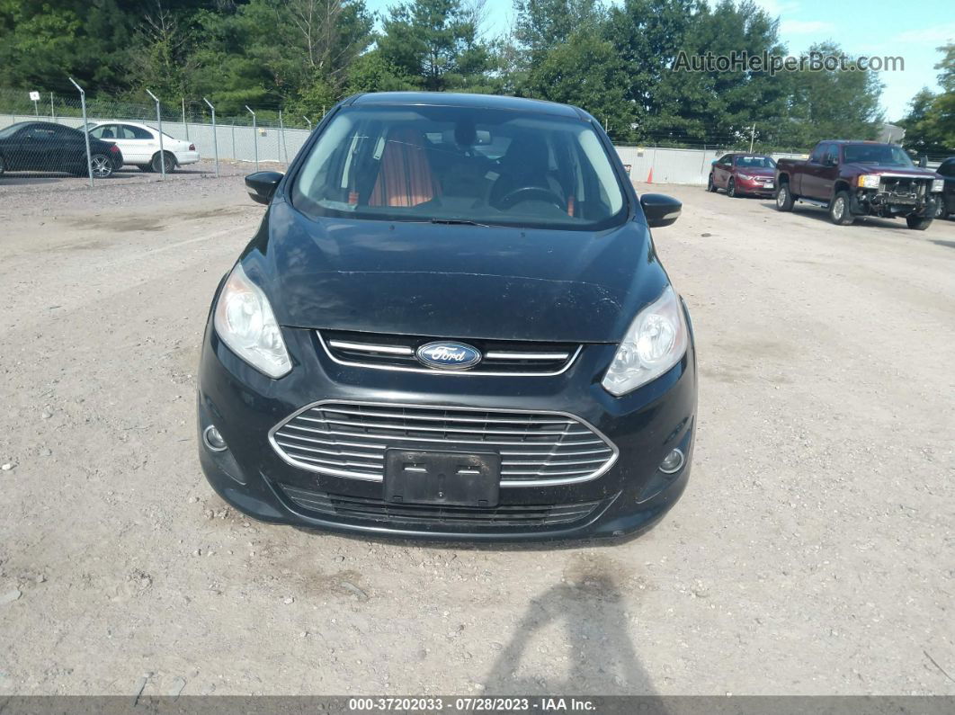 2014 Ford C-max Energi Sel Черный vin: 1FADP5CU7EL515100