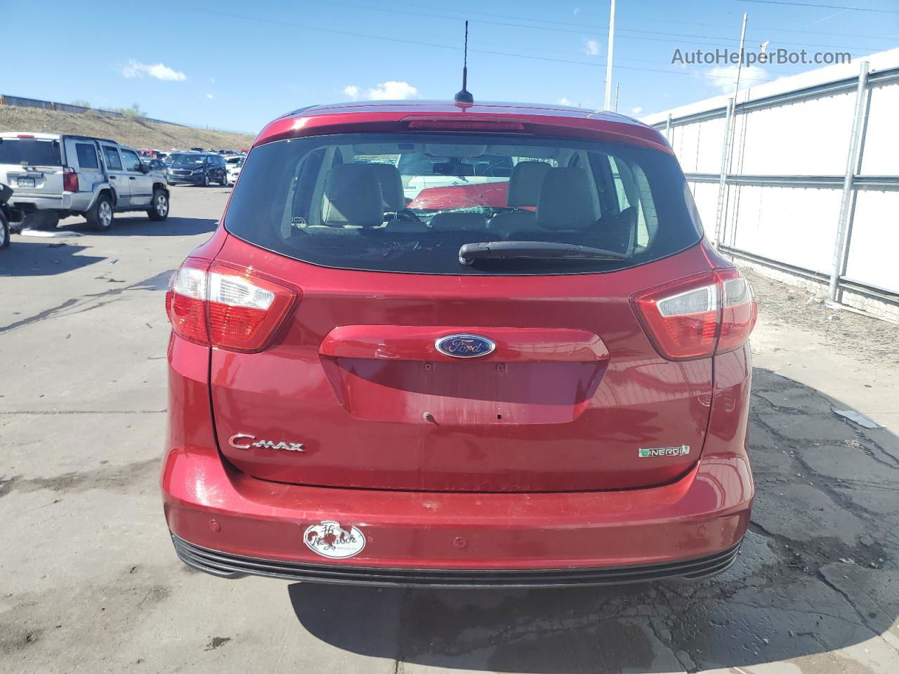 2013 Ford C-max Premium Белый vin: 1FADP5CU8DL543776