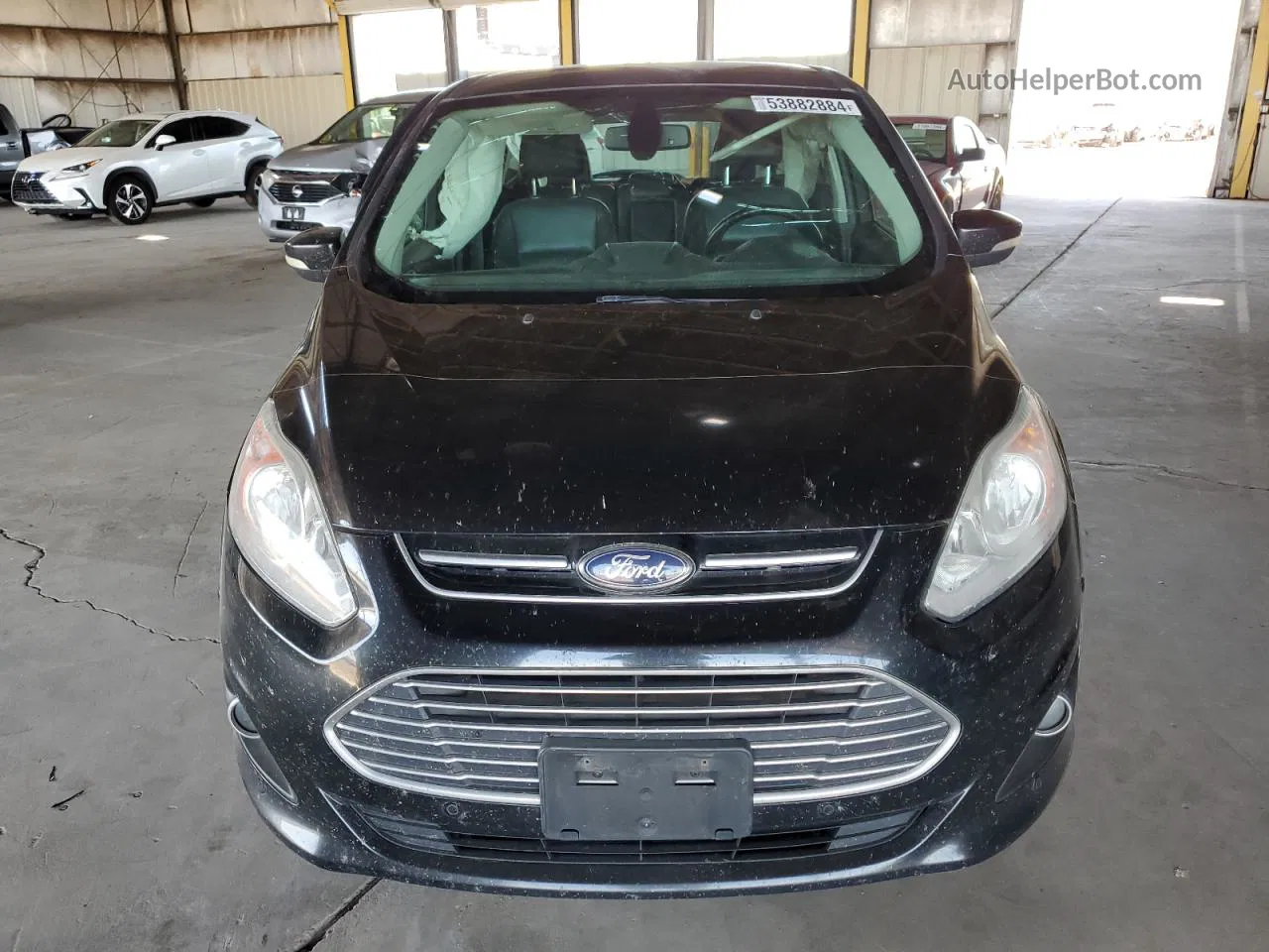 2013 Ford C-max Premium Black vin: 1FADP5CU8DL543924