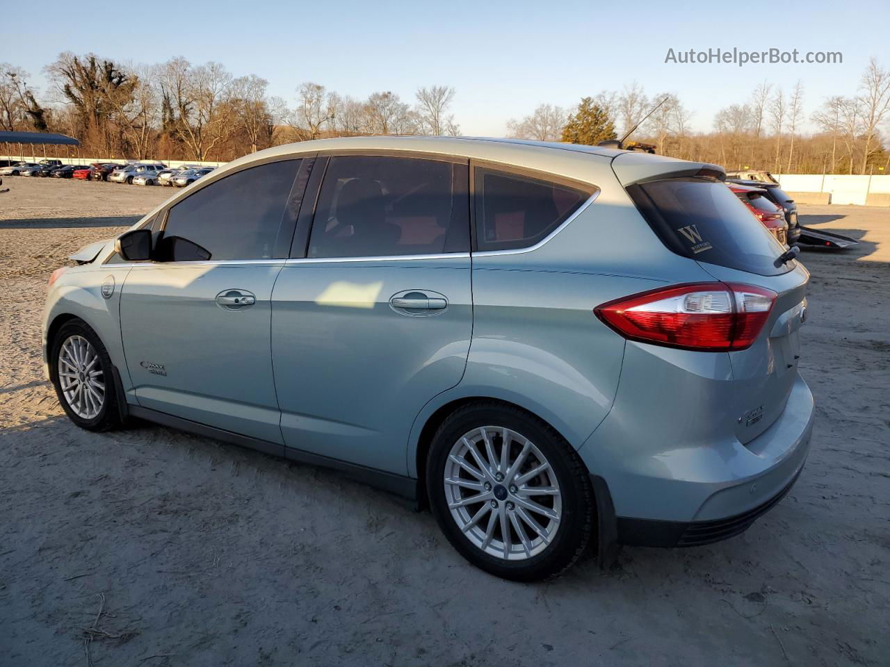 2014 Ford C-max Premium Blue vin: 1FADP5CU8EL503876