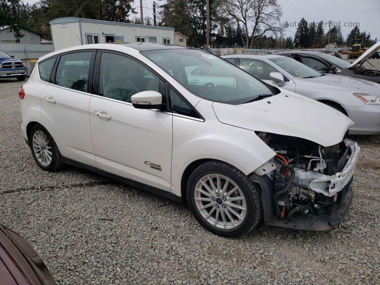 2014 Ford C-max Premium Белый vin: 1FADP5CU8EL504168