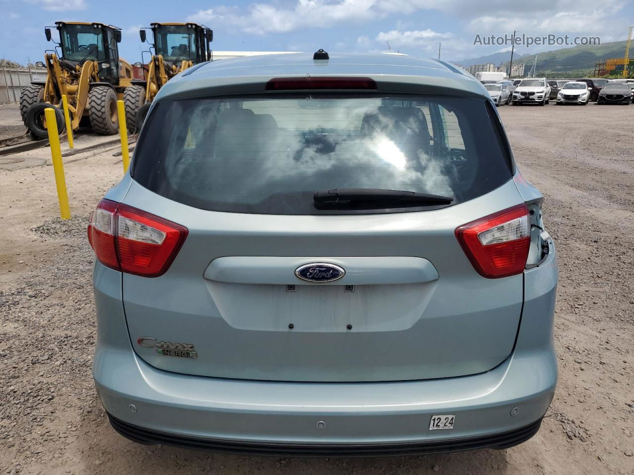 2014 Ford C-max Premium Blue vin: 1FADP5CU8EL521374