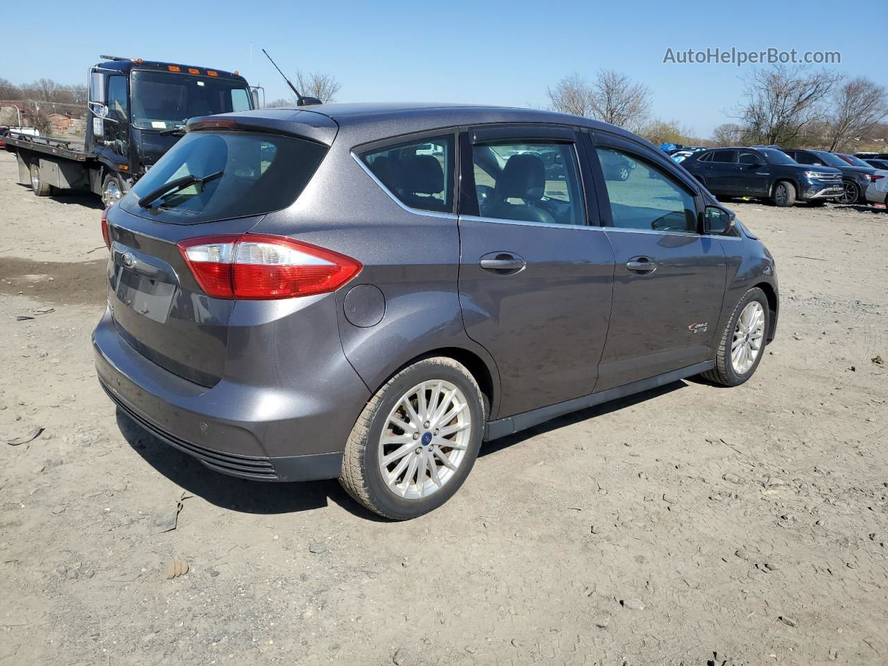 2013 Ford C-max Premium Gray vin: 1FADP5CU9DL512102