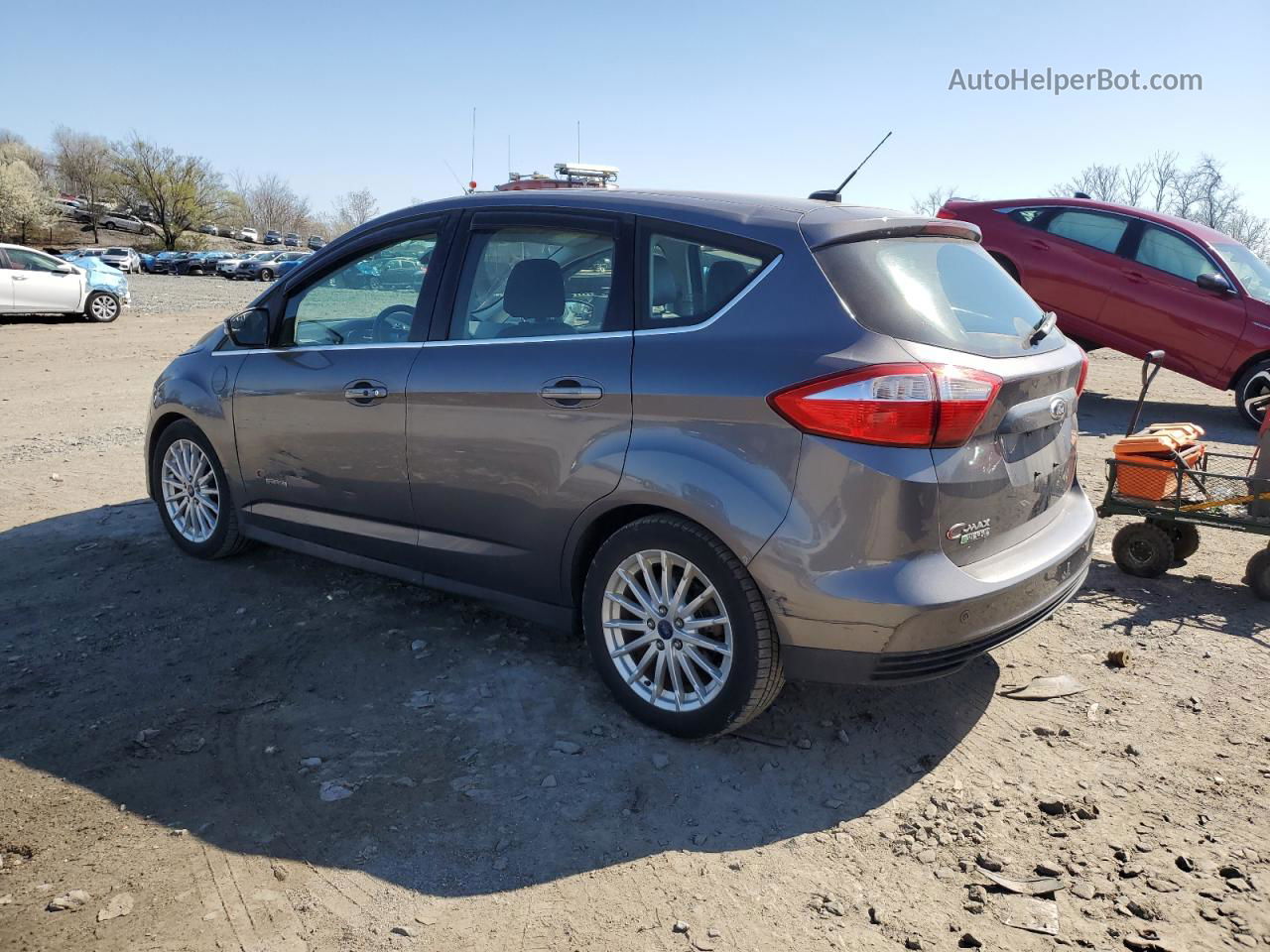 2013 Ford C-max Premium Gray vin: 1FADP5CU9DL512102