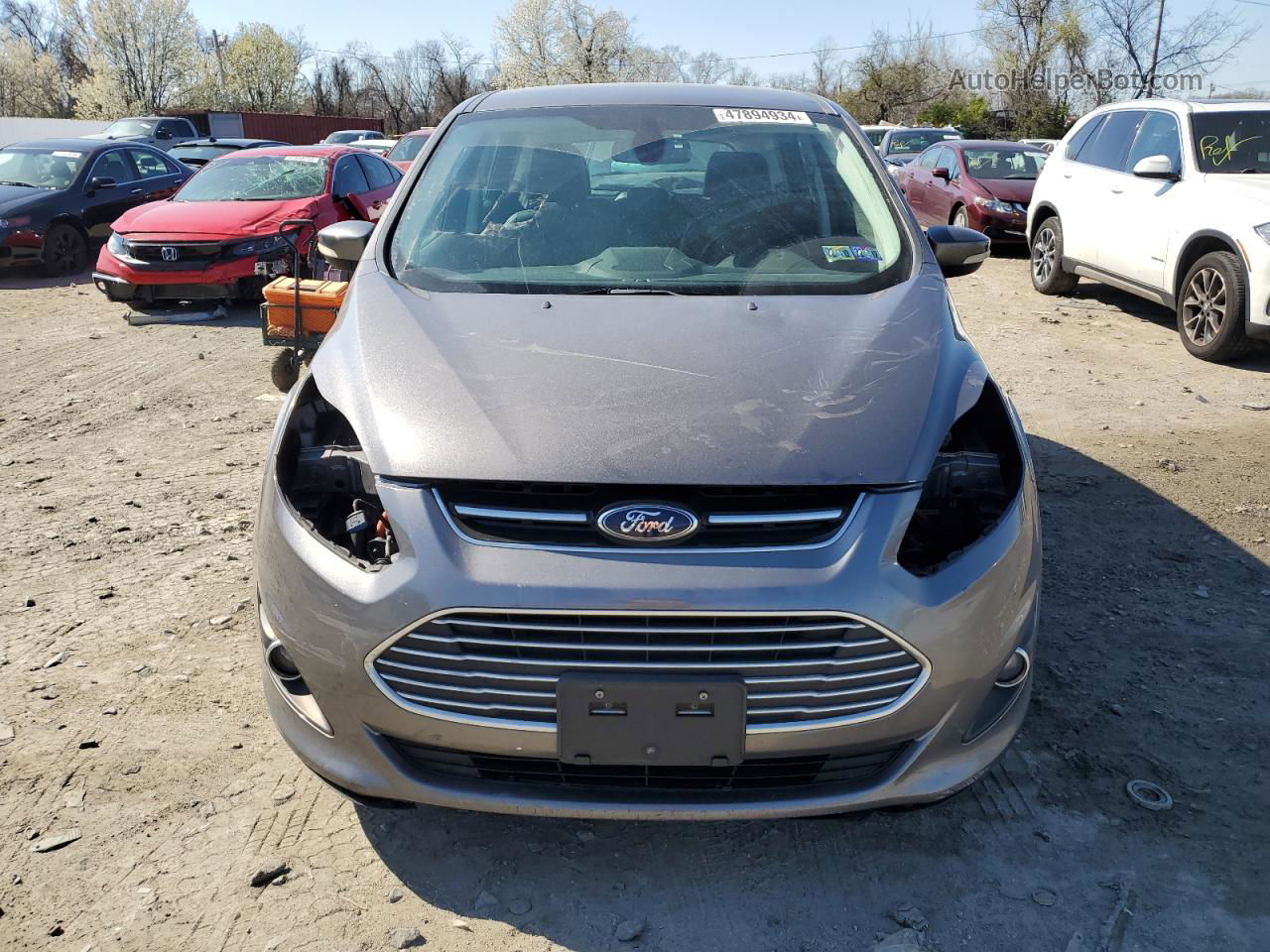 2013 Ford C-max Premium Gray vin: 1FADP5CU9DL512102