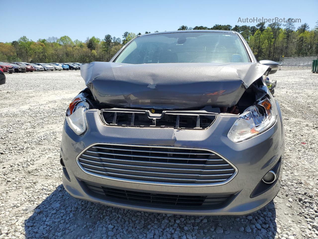 2013 Ford C-max Premium Gray vin: 1FADP5CU9DL516215