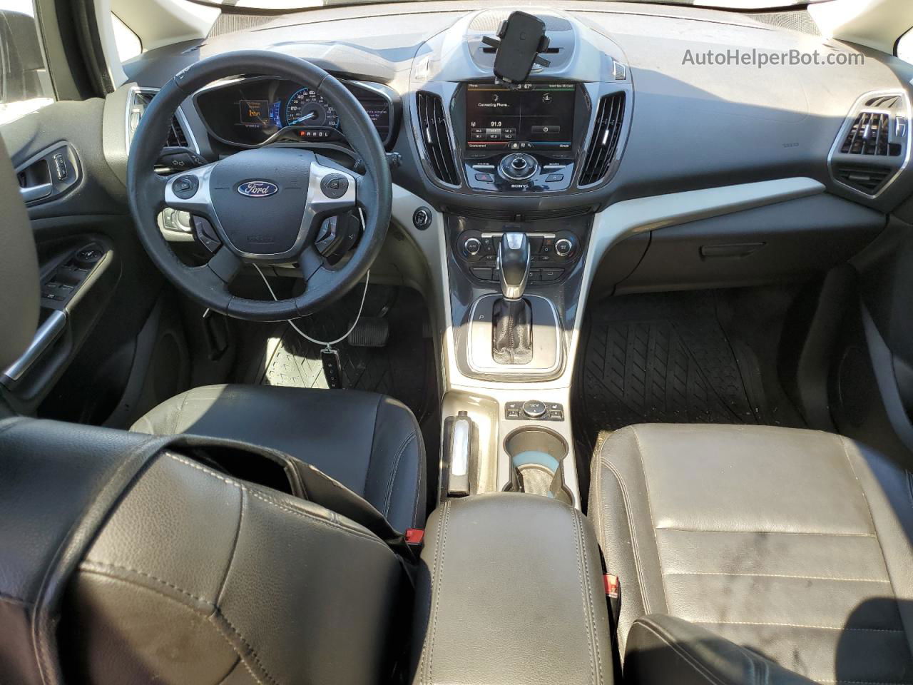 2013 Ford C-max Premium Серый vin: 1FADP5CU9DL516215