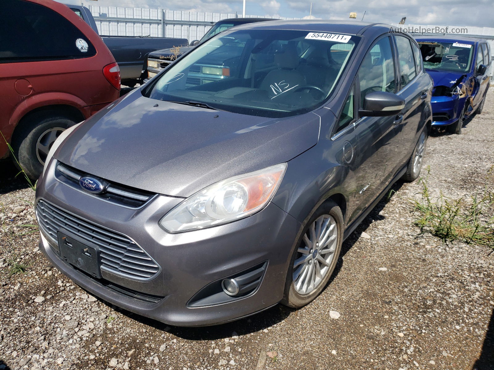 2013 Ford C-max Premium Угольный vin: 1FADP5CU9DL516795