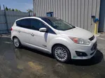 2013 Ford C-max Premium White vin: 1FADP5CU9DL548095