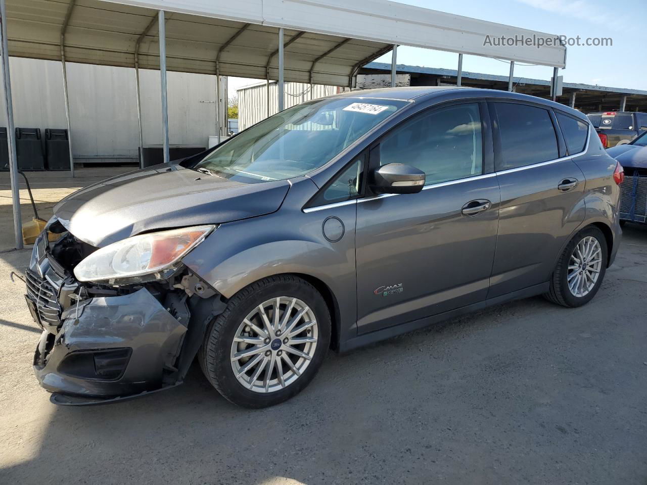 2013 Ford C-max Premium Gray vin: 1FADP5CU9DL549263