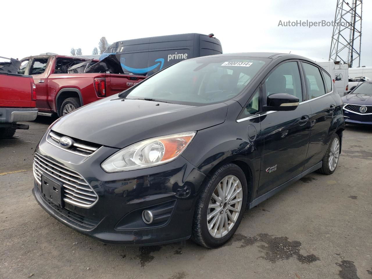 2013 Ford C-max Premium Black vin: 1FADP5CUXDL537882