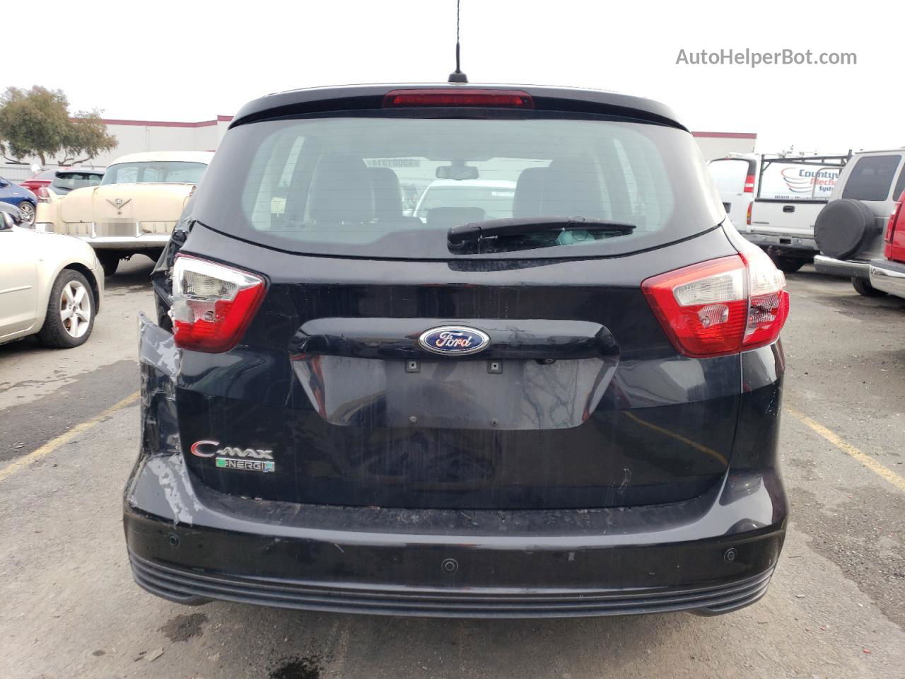 2013 Ford C-max Premium Black vin: 1FADP5CUXDL537882