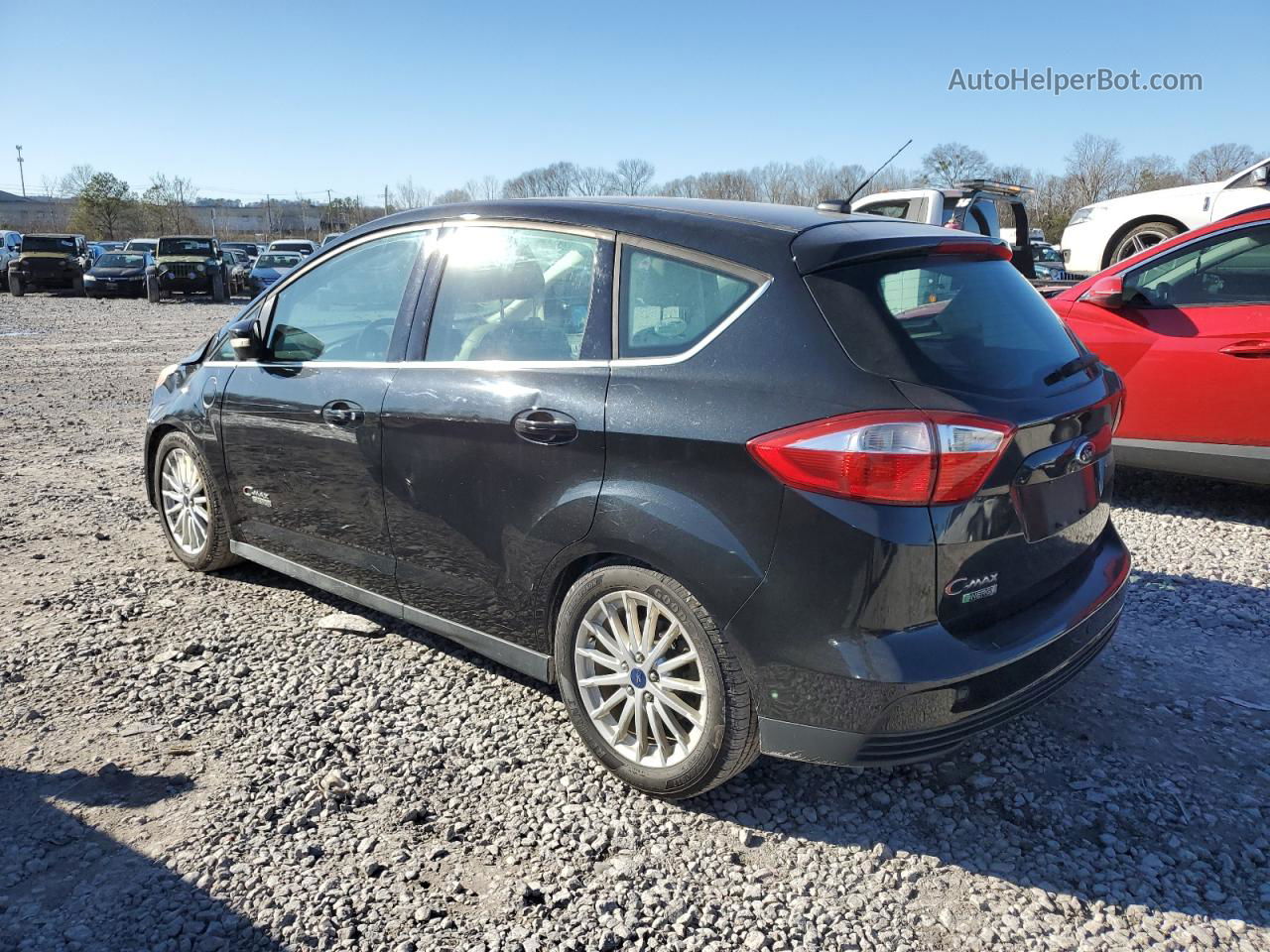 2013 Ford C-max Premium Black vin: 1FADP5CUXDL552107