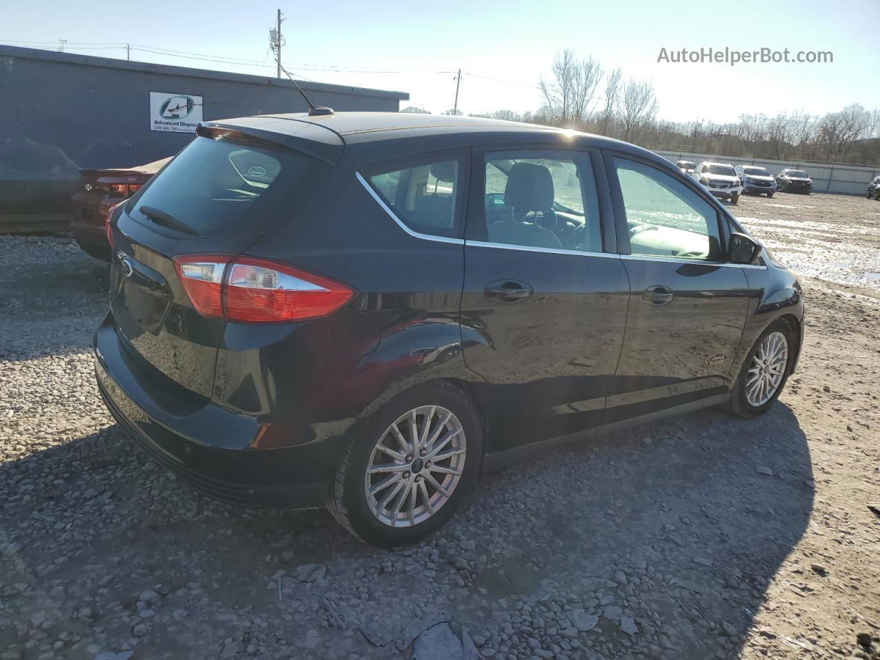 2013 Ford C-max Premium Black vin: 1FADP5CUXDL552107