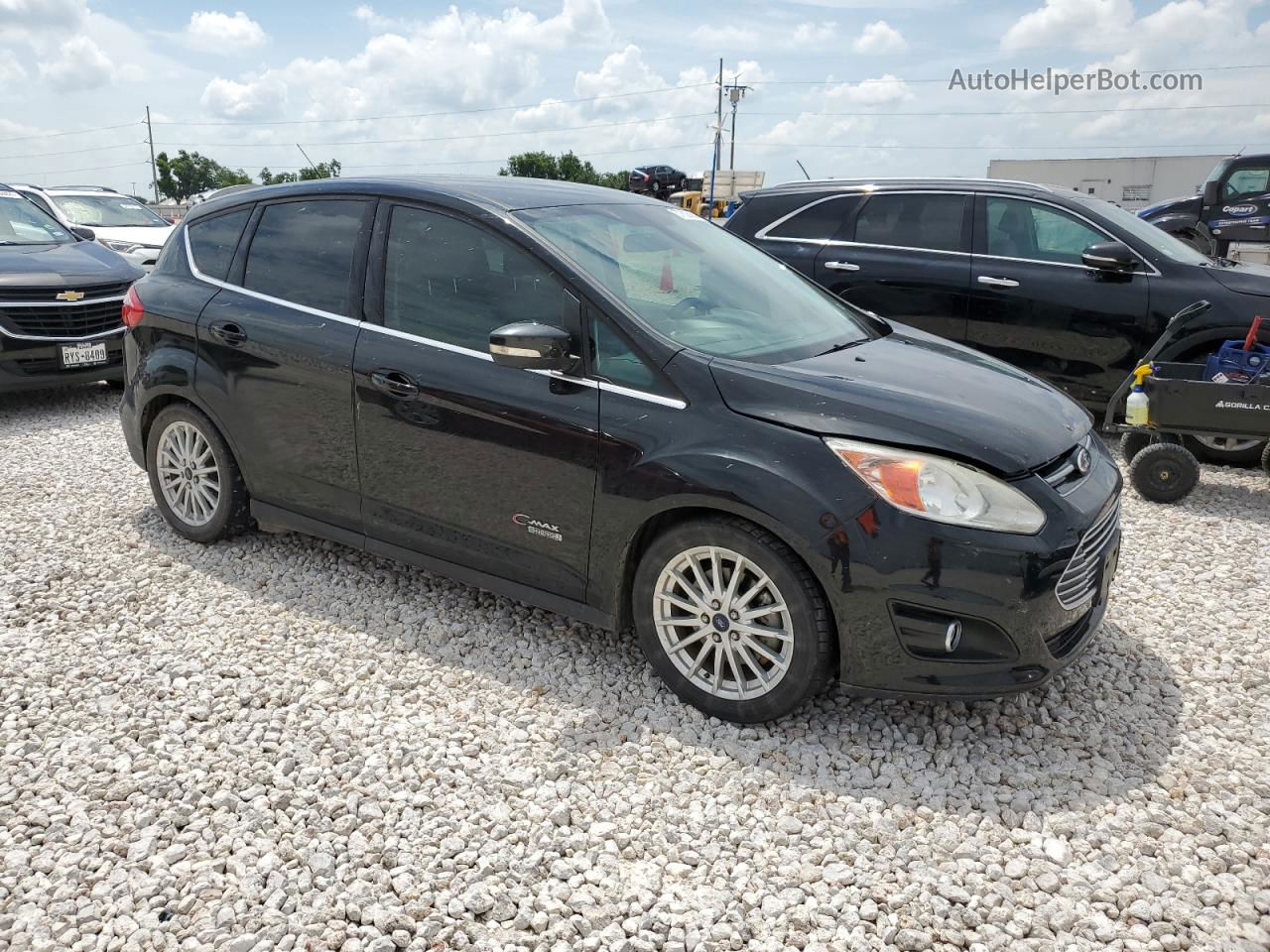 2014 Ford C-max Premium Black vin: 1FADP5CUXEL515303