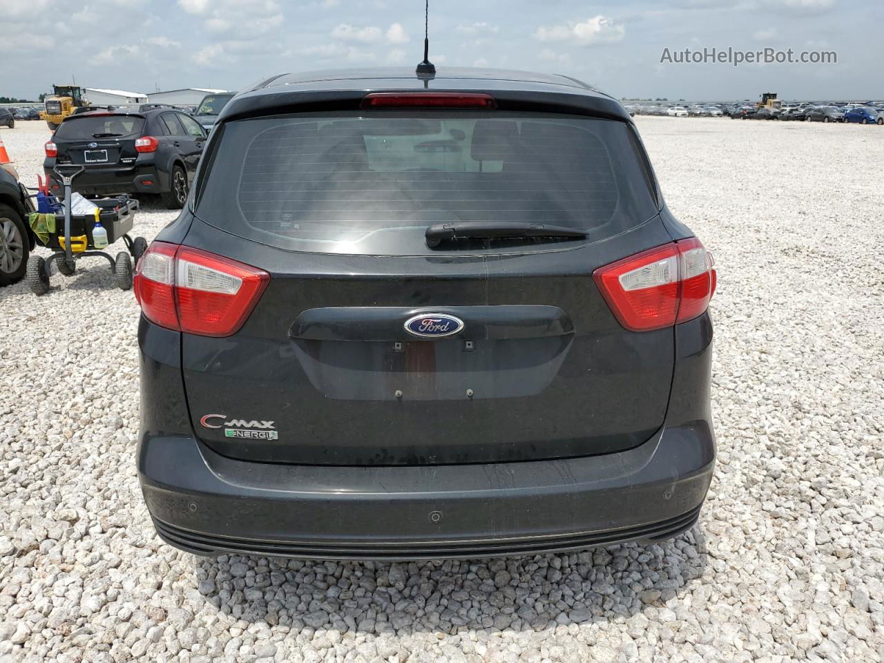 2014 Ford C-max Premium Black vin: 1FADP5CUXEL515303