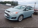 2014 Ford C-max Energi Sel Light Blue vin: 1FADP5CUXEL517200