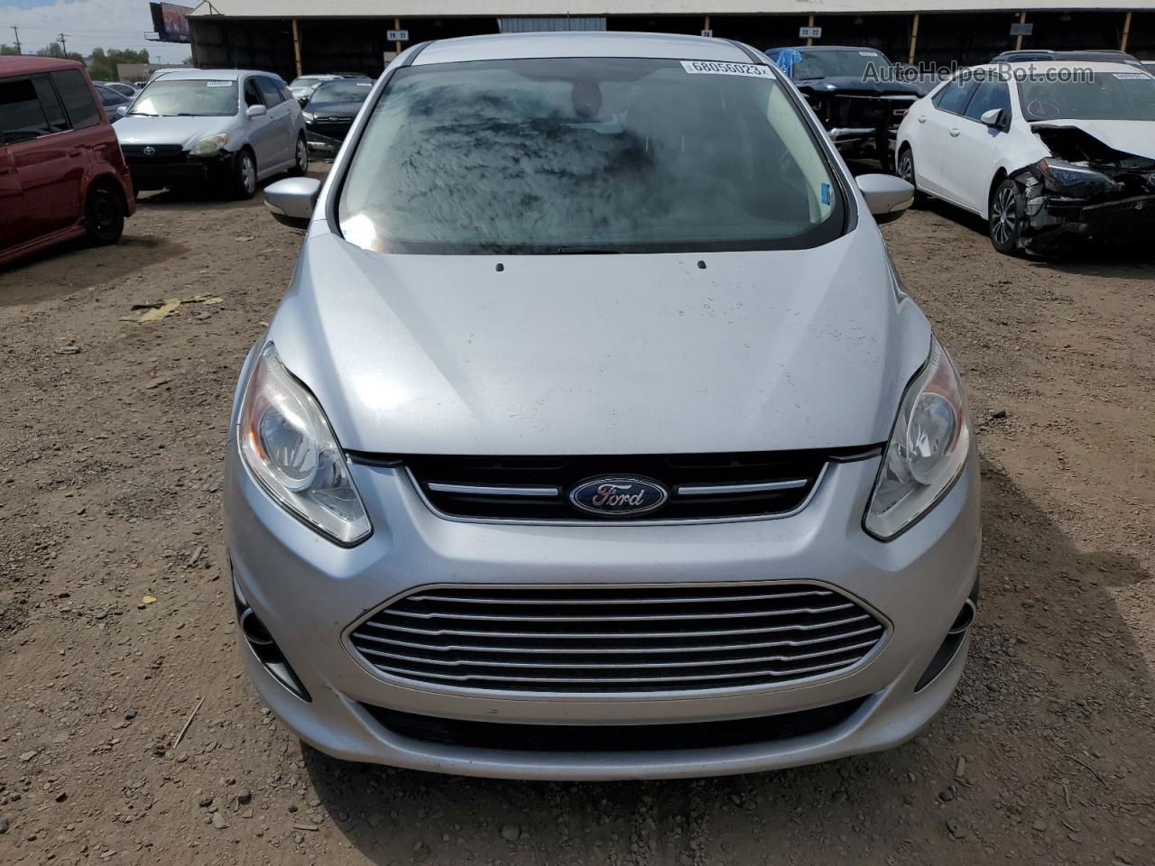 2014 Ford C-max Premium Silver vin: 1FADP5CUXEL521277