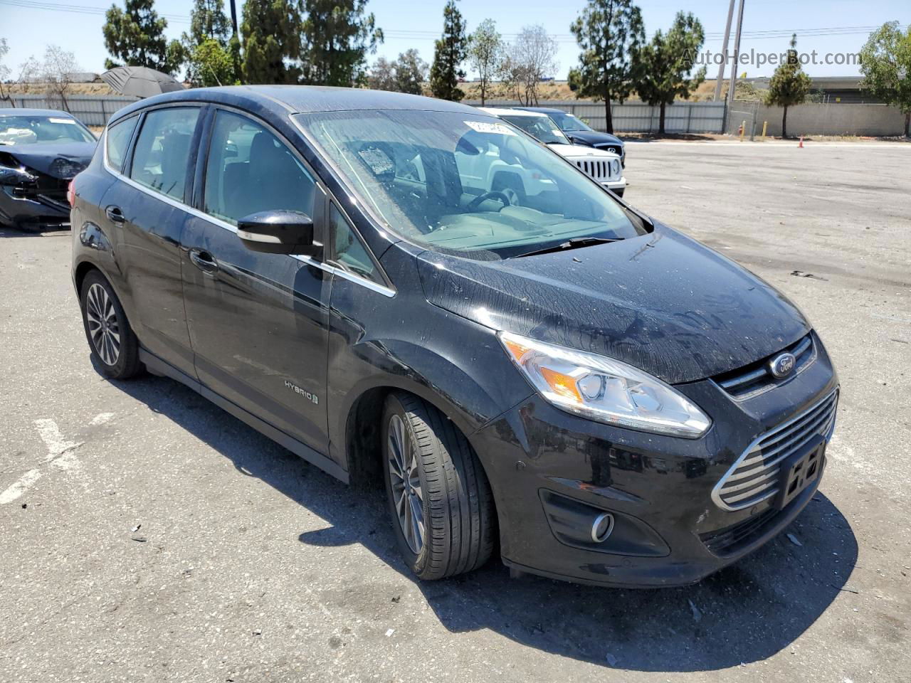 2017 Ford C-max Titanium Black vin: 1FADP5DU1HL110904