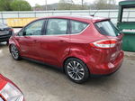 2017 Ford C-max Titanium Maroon vin: 1FADP5DU2HL100219