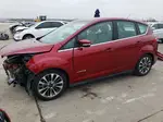 2017 Ford C-max Titanium Burgundy vin: 1FADP5DU3HL103629